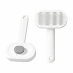 Self-cleaning slicker brush for cats, view 11