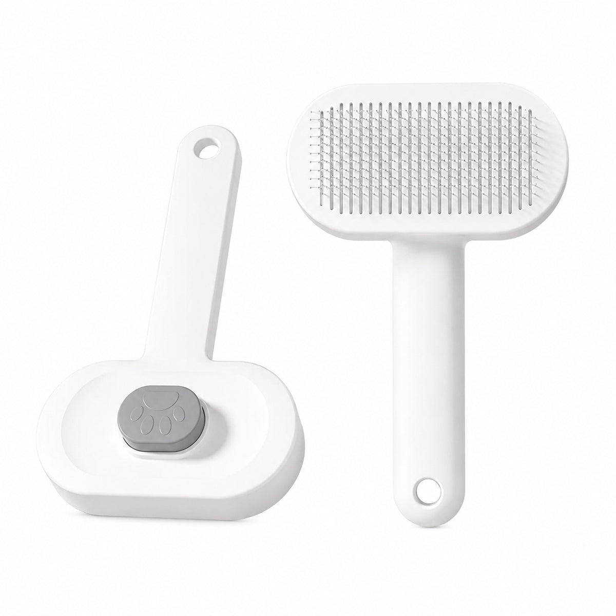 Self-cleaning slicker brush for cats, view 11