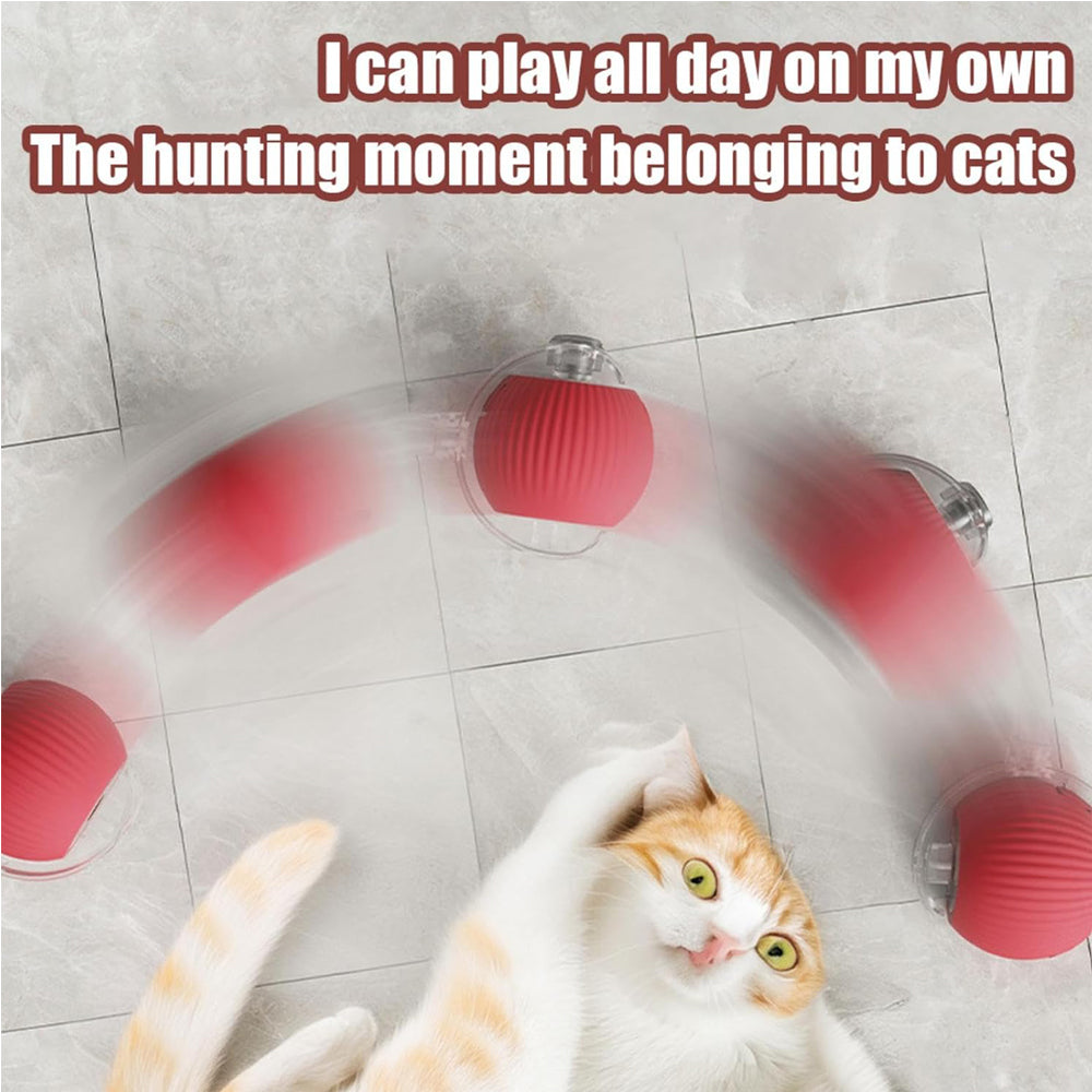 Smart rolling ball cat toy, view 3