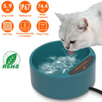 Heated pet water bowl, view 8