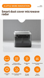 Cordless stainless steel cat water fountain, view 7
