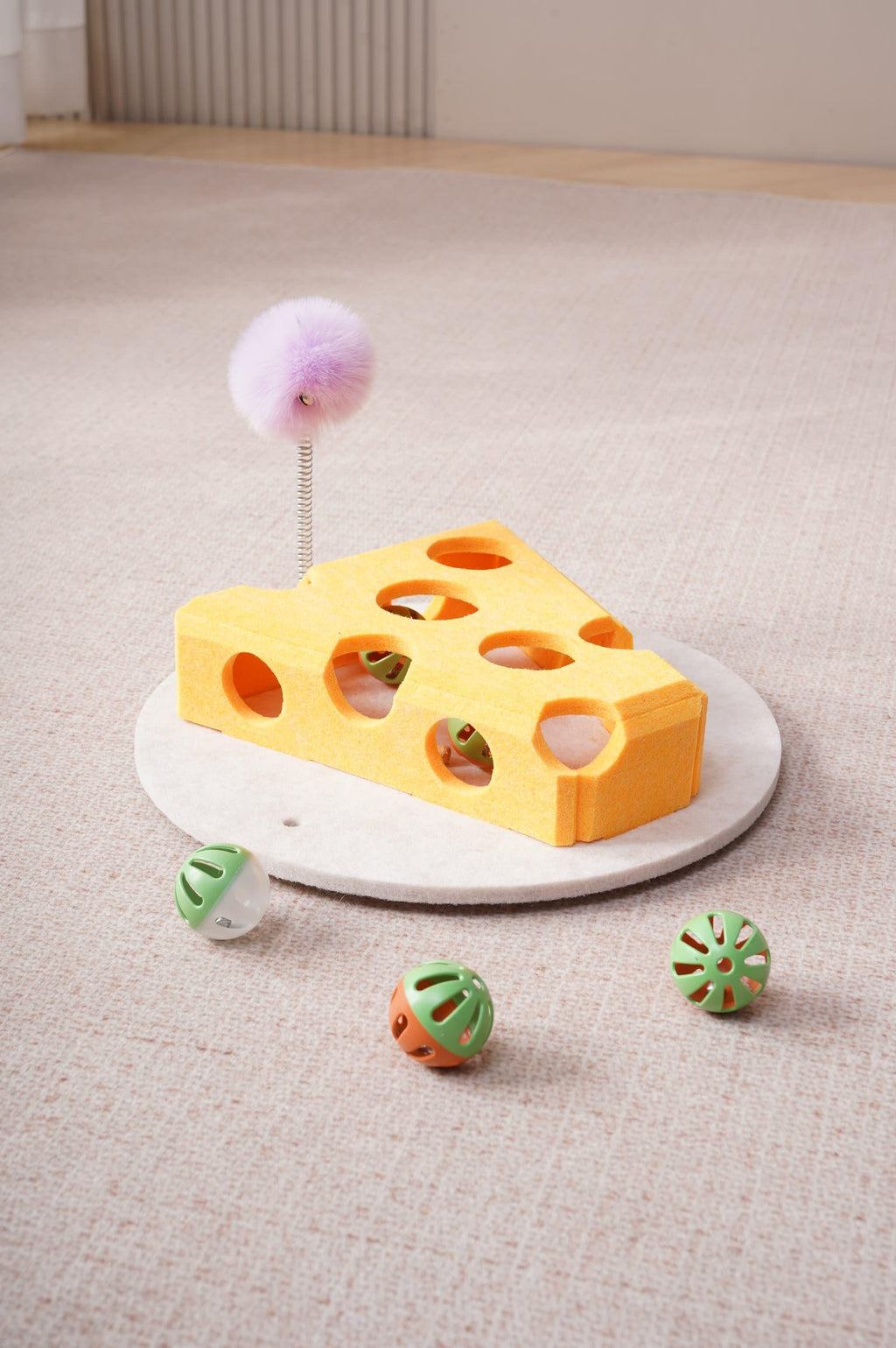 Felt cat puzzle toy box, view 10