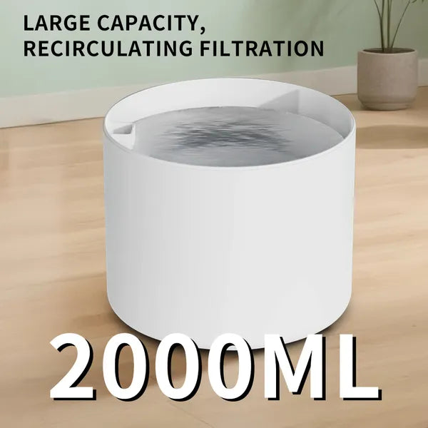 Quiet 2.5L cat water fountain, view 6
