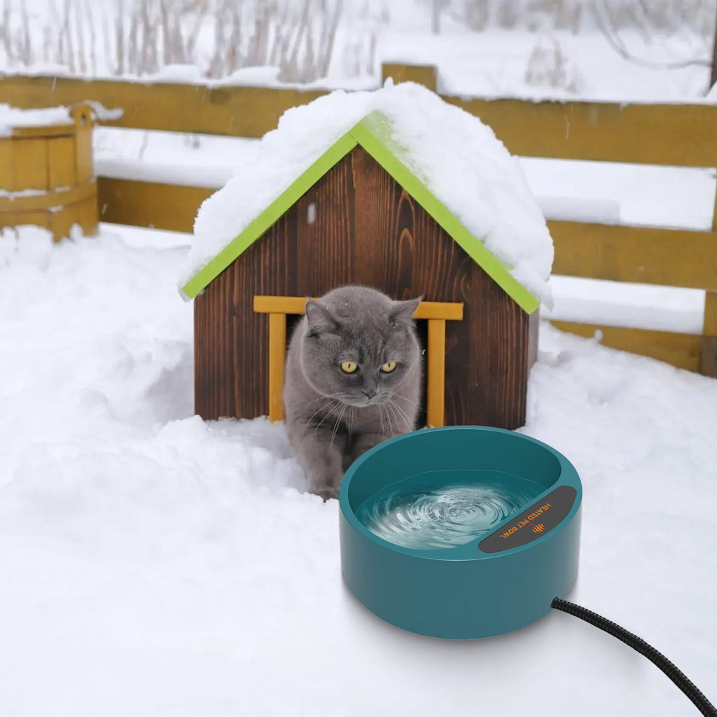 Heated pet water bowl, view 5
