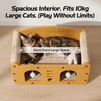 2-tier cardboard cat scratcher house, view 8