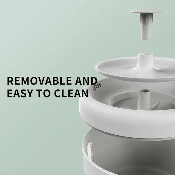 Quiet 2.5L cat water fountain, view 4