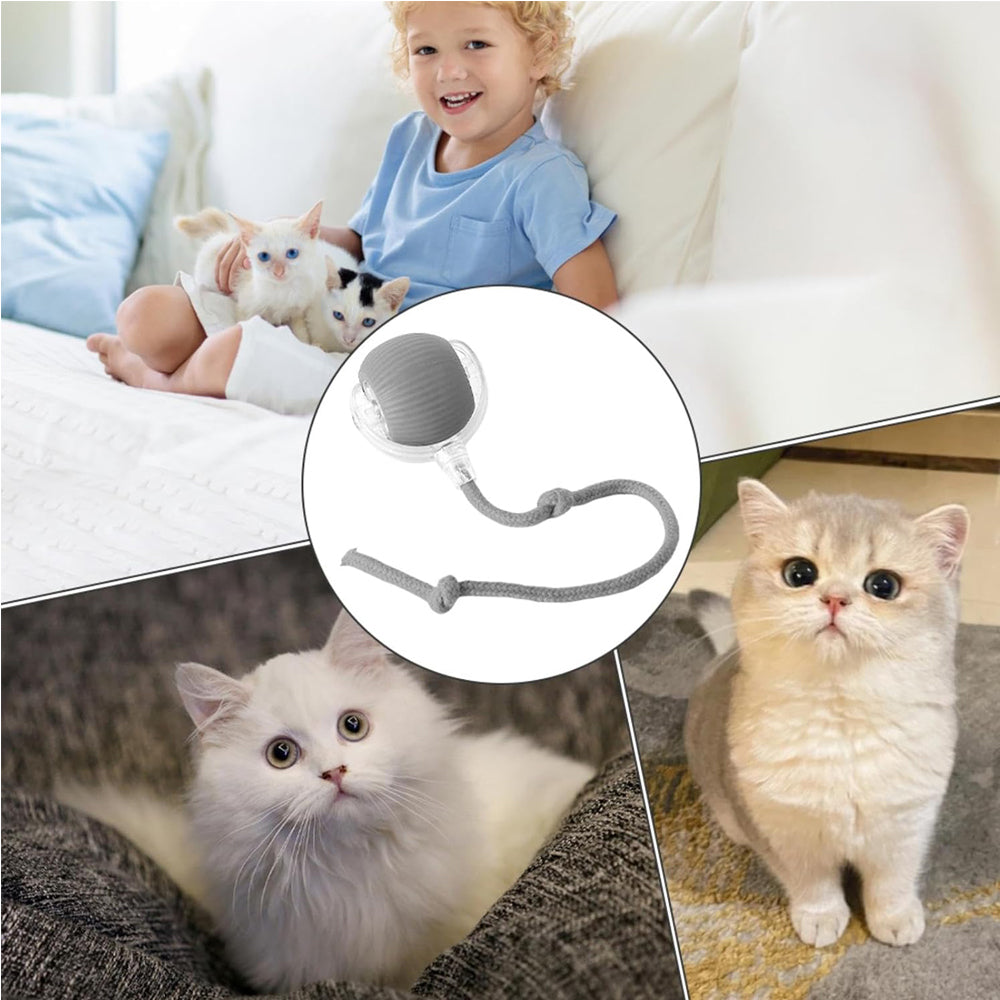 Smart rolling ball cat toy, view 9