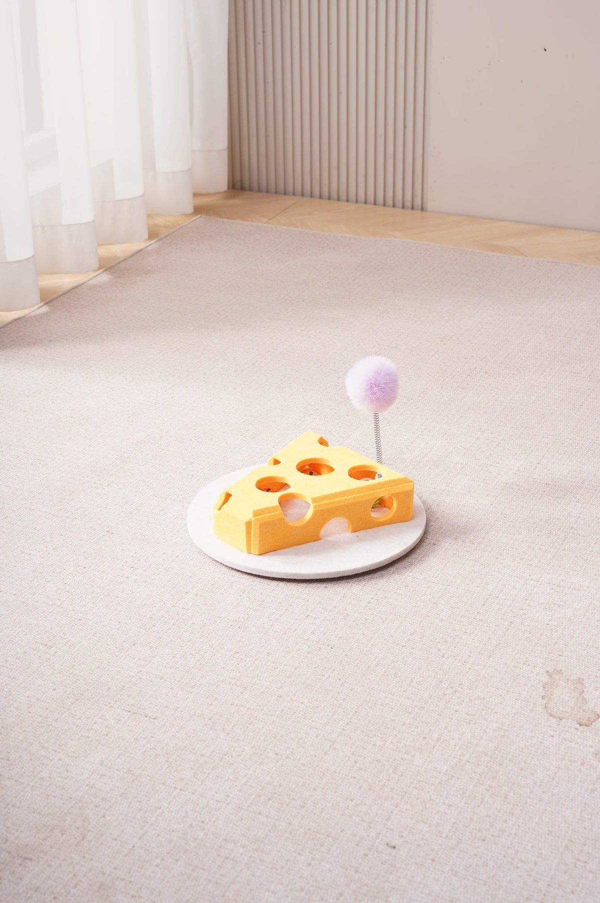 Felt cat puzzle toy box, view 6