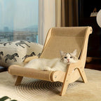 2-in-1 cat hammock chair and scratcher, view 3