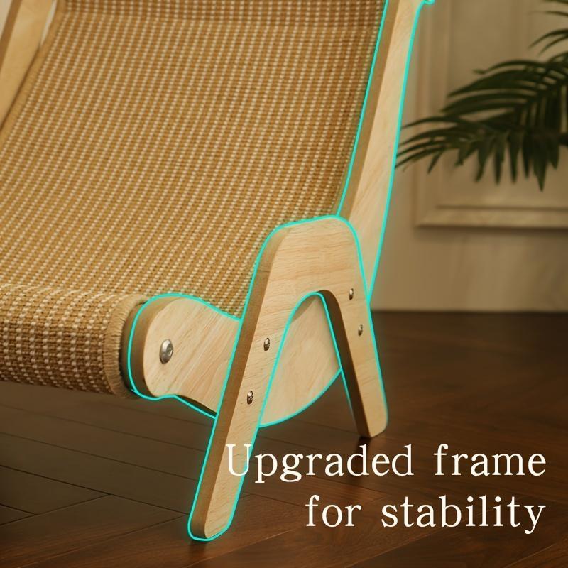 2-in-1 cat hammock chair and scratcher, view 4