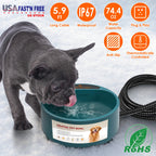 Heated pet water bowl by MewMallow