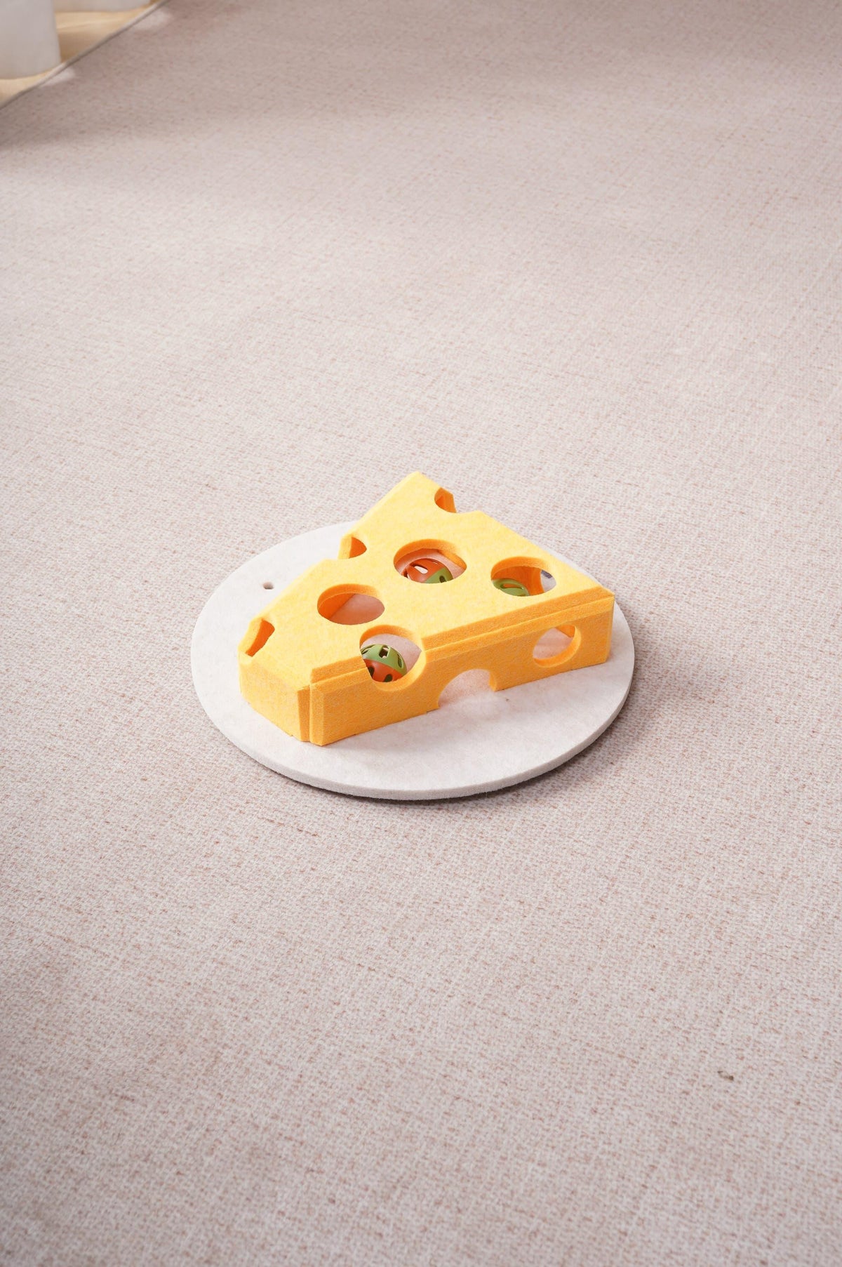 Felt cat puzzle toy box, view 3