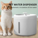 Quiet 2.5L cat water fountain, view 3