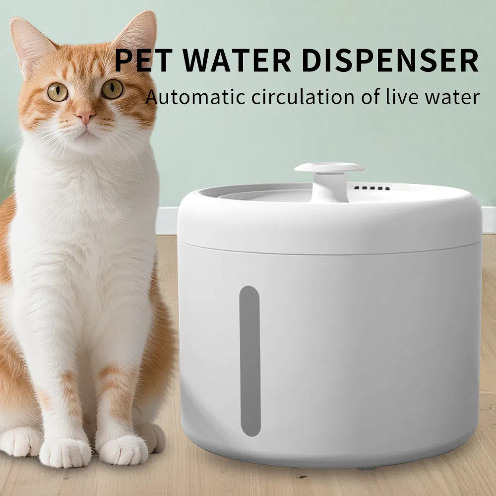 Quiet 2.5L cat water fountain, view 3