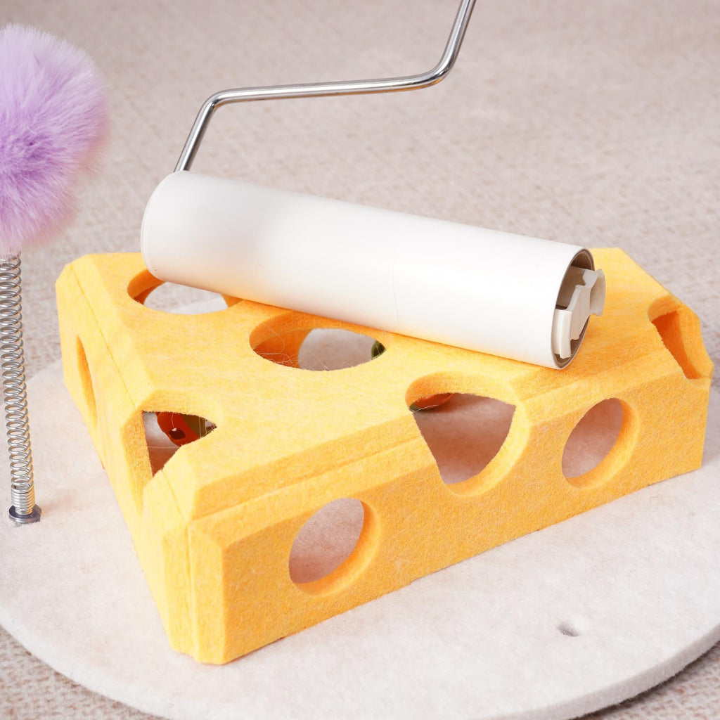 Felt cat puzzle toy box by MewMallow